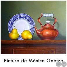 La Tetera - Pintura de Mónica Goetze - Año 2006